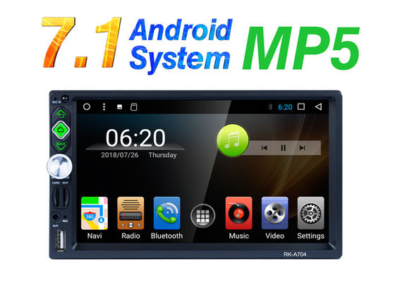 China Multi - sistema operacional capacitivo estereofônico de Android 7,1 do carro do apoio Mp5 do toque fornecedor