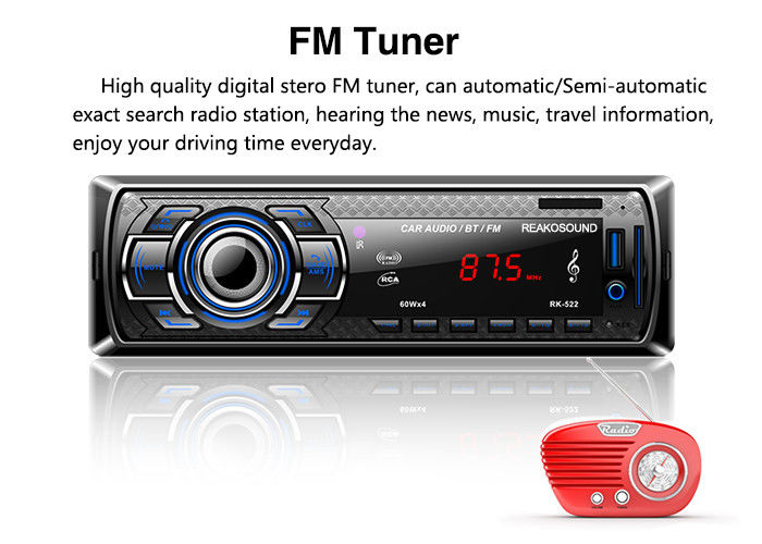 OEM ODM Standard Car Stereo With Bluetooth And Usb Car Mp3 Players